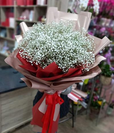 Букет цветов из: Гипсофила в Светлом Ставропольского края